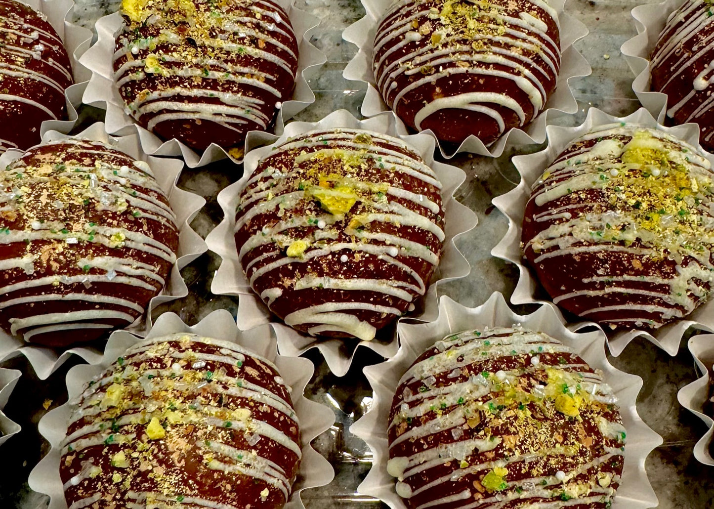 Dubai Chocolate Cake Truffles