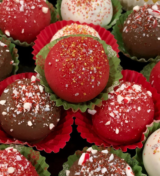 Red Velvet Cake Truffles