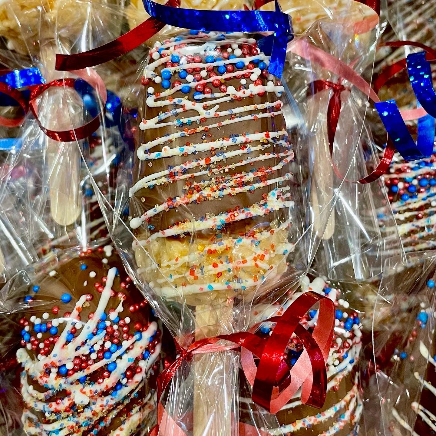 Milk Chocolate Rice Krispie Bars