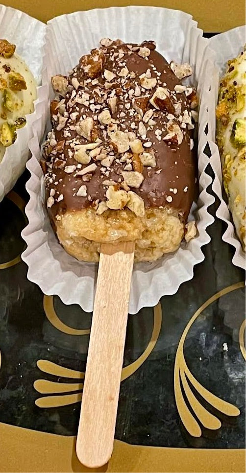 Milk Chocolate Rice Krispie Bars