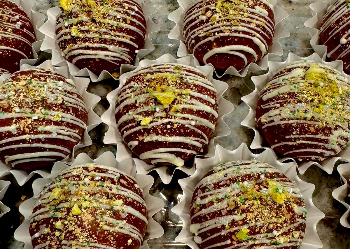 Dubai Chocolate Cake Truffles