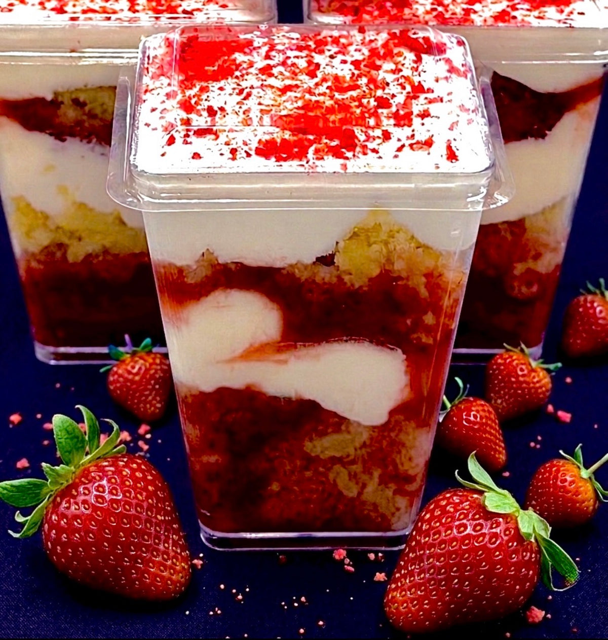 Strawberry Shortcake Parfaits