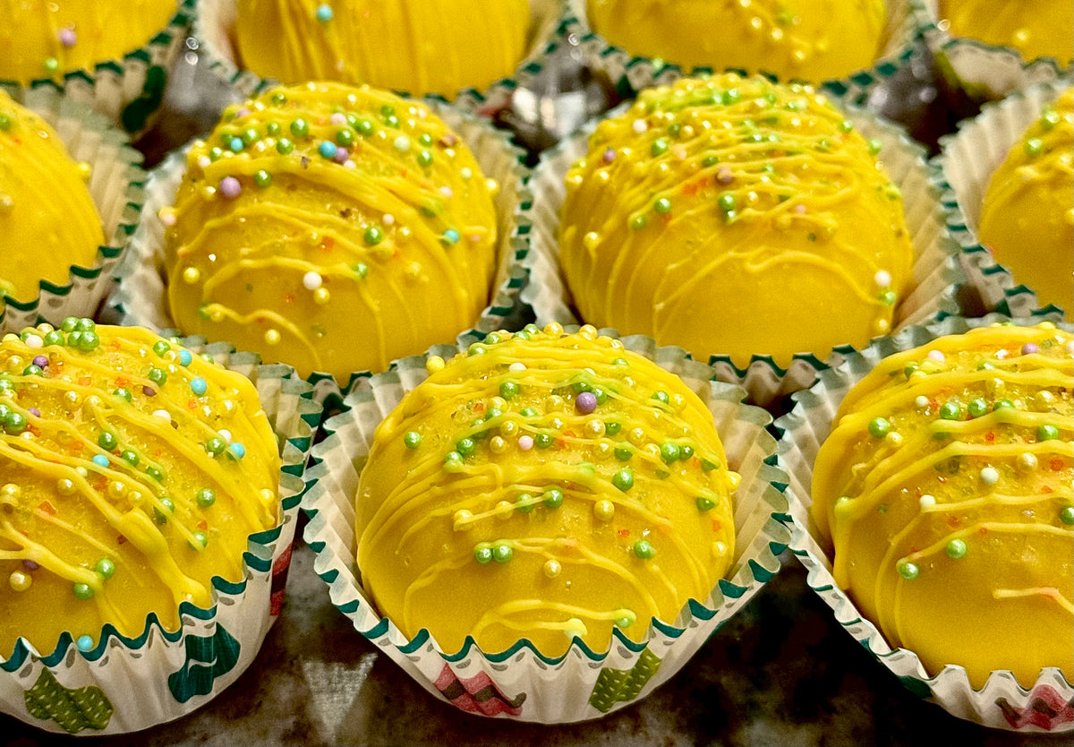 Lemon Cake Truffles