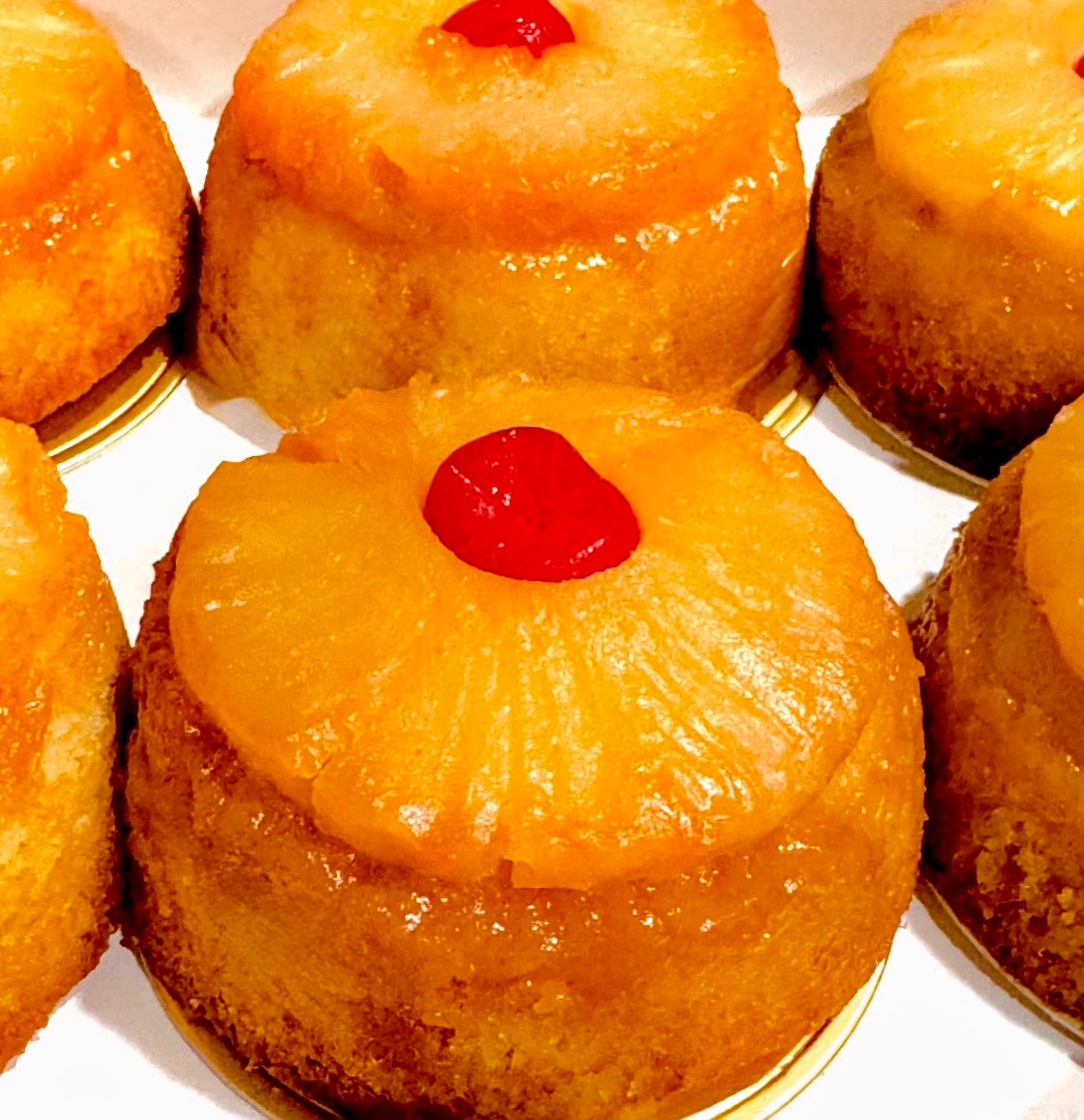 Mini Pineapple Upside-Down Cakes