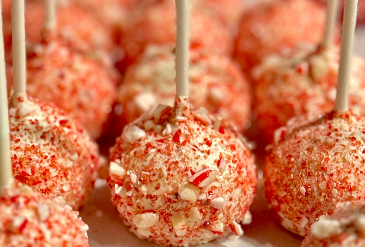 Peppermint Cake Pops