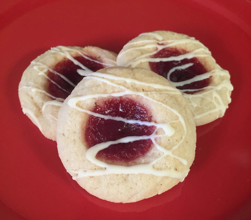 Sugar Thumbprint Jelly Cookies