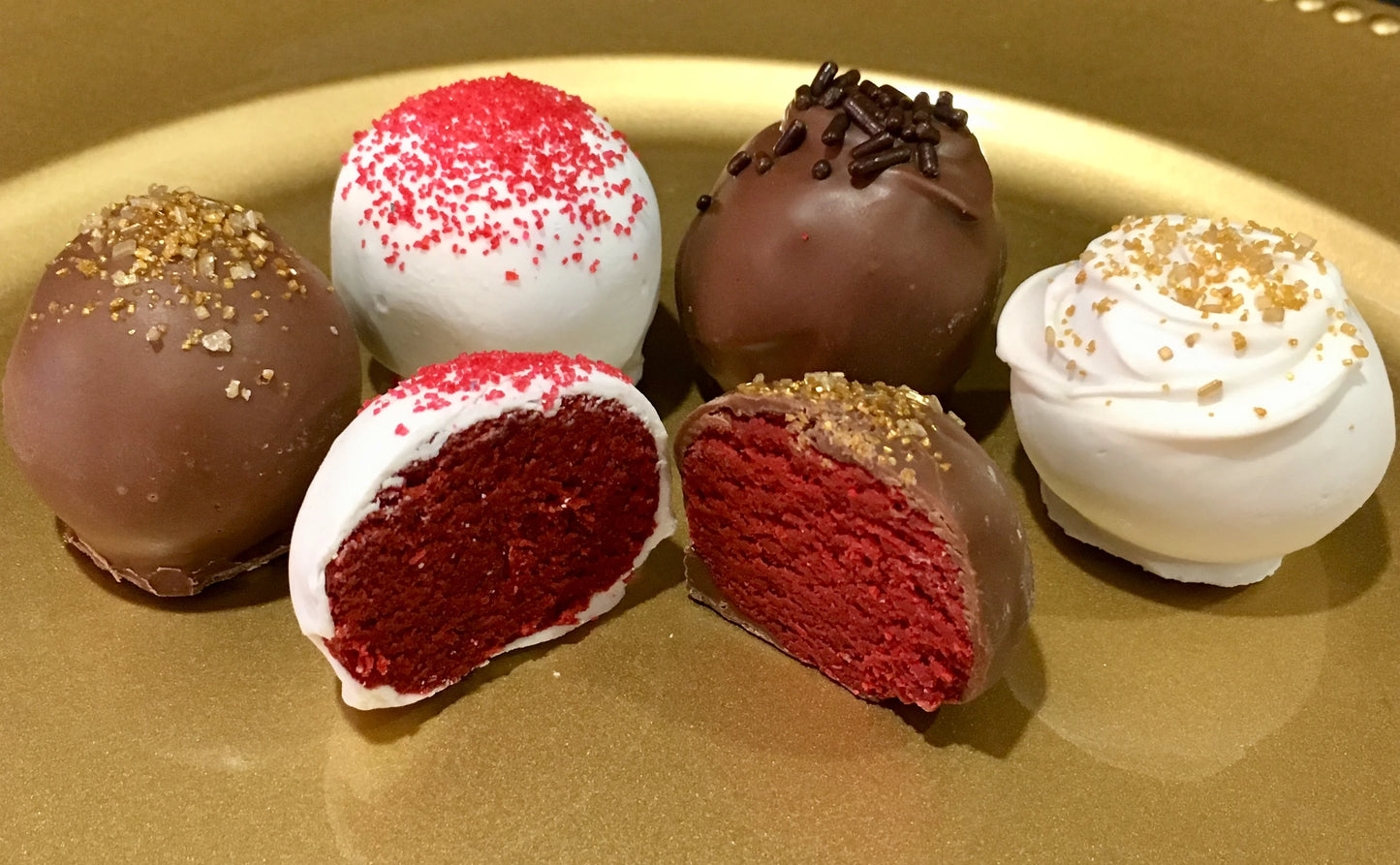 Red Velvet Cake Truffles