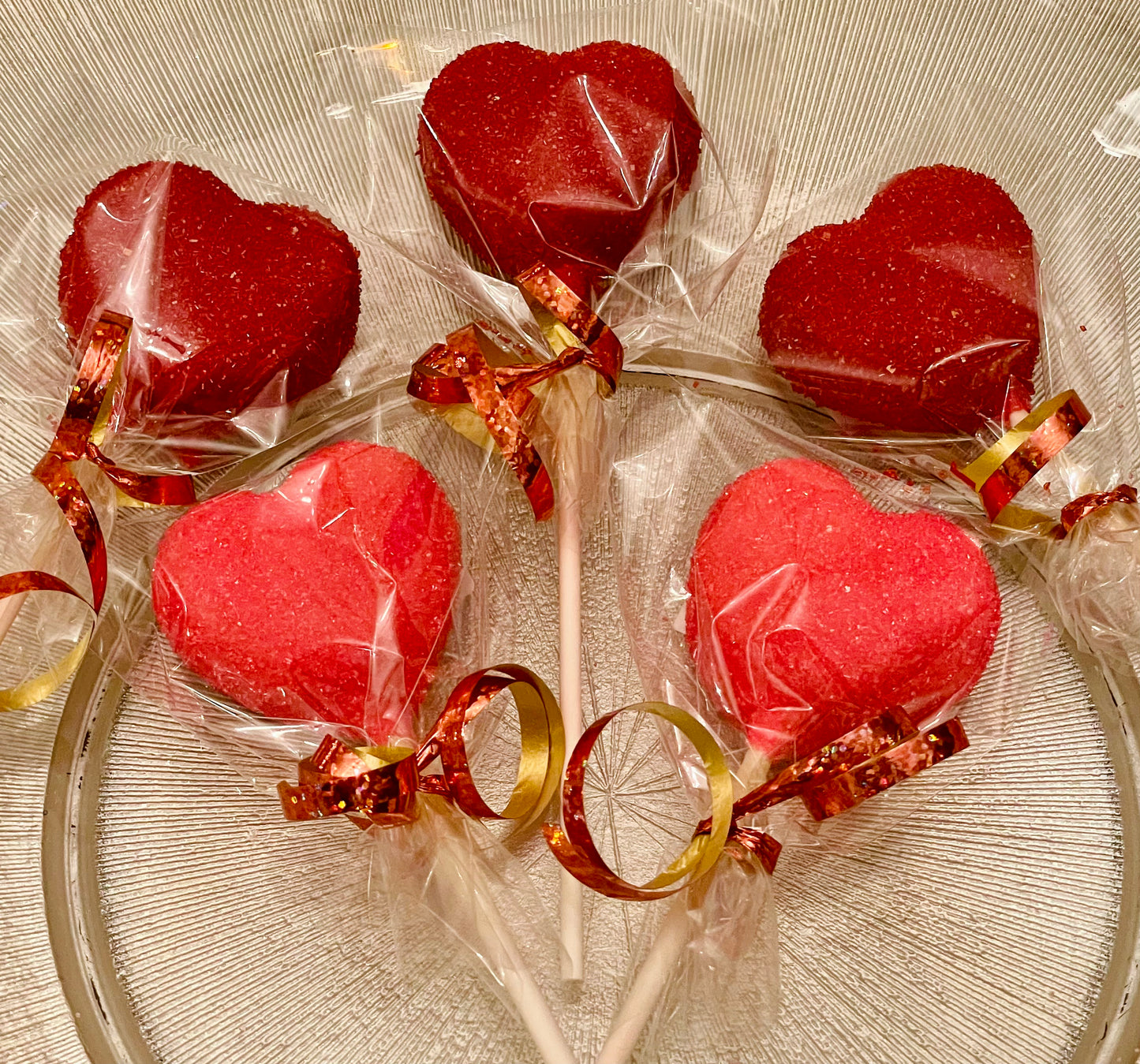 Heart Shaped Cherry Cake Pops