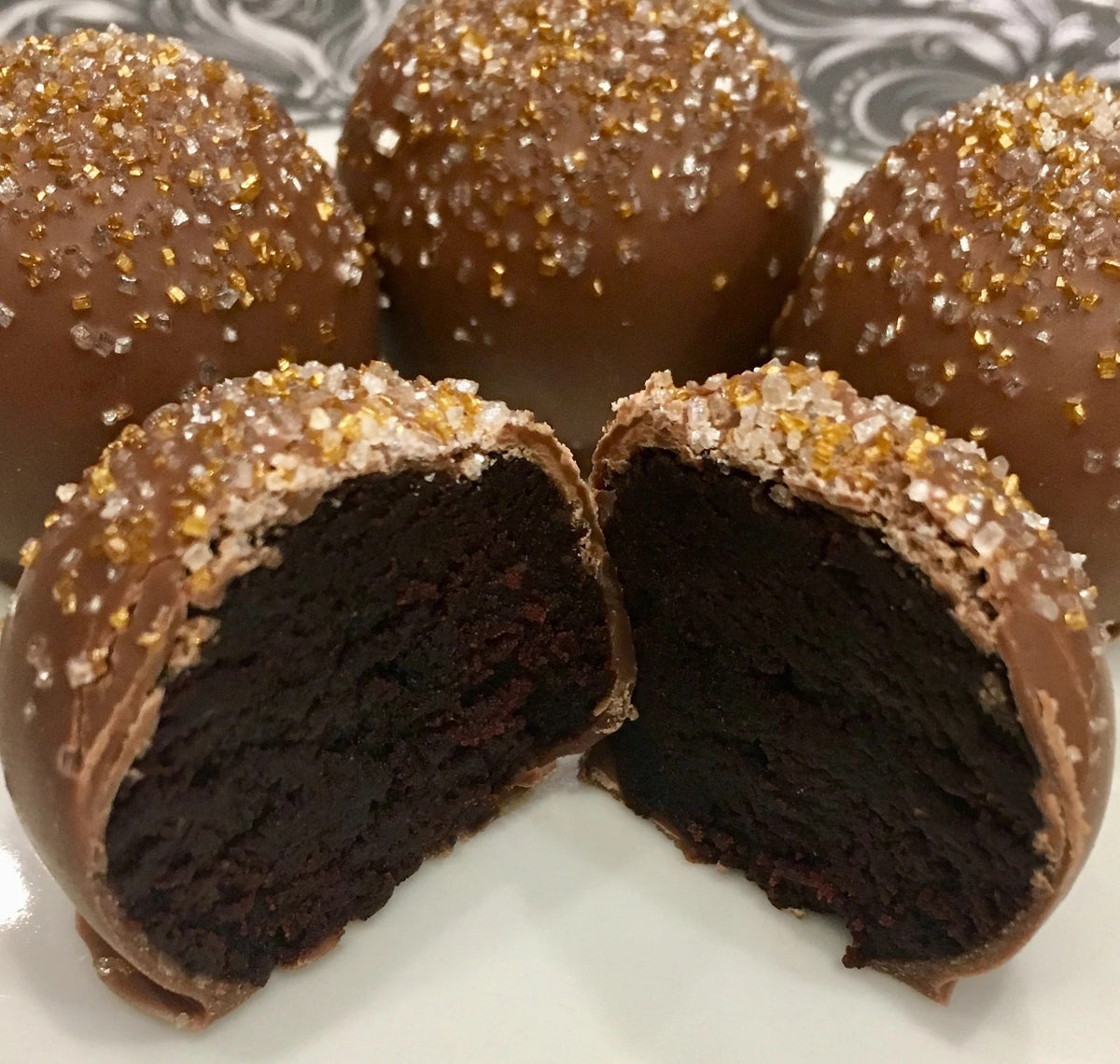 Chocolate Cake Truffles