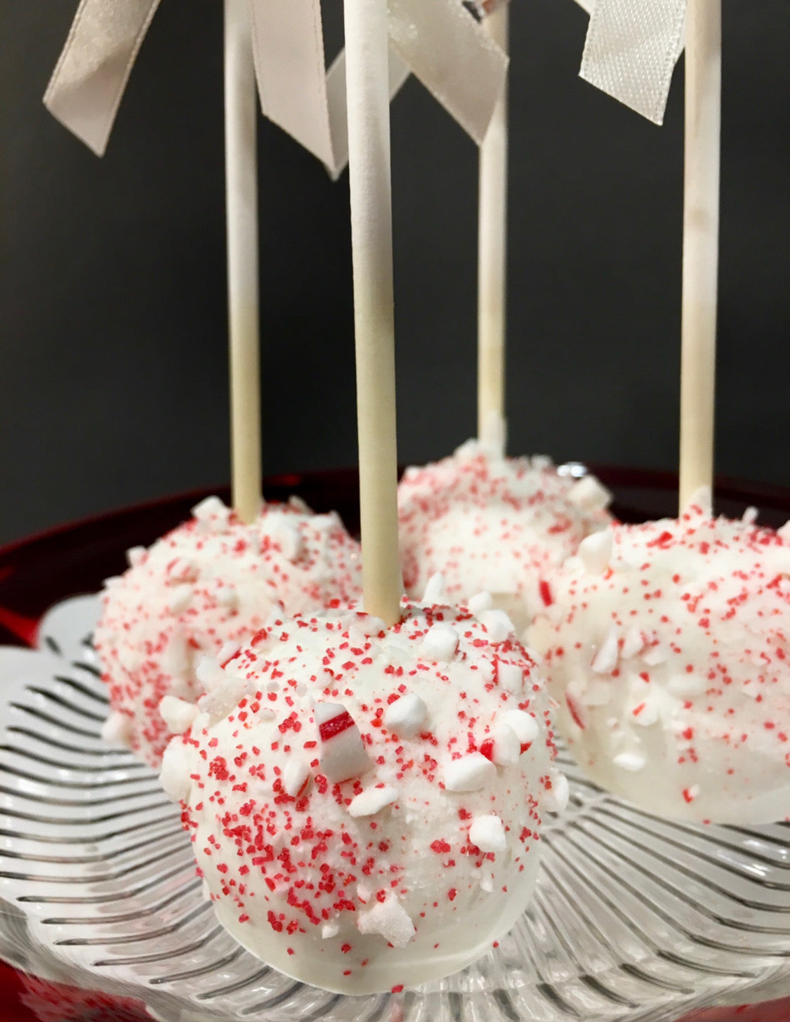 Peppermint Cake Pops