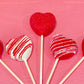 Heart Shaped Cherry Cake Pops