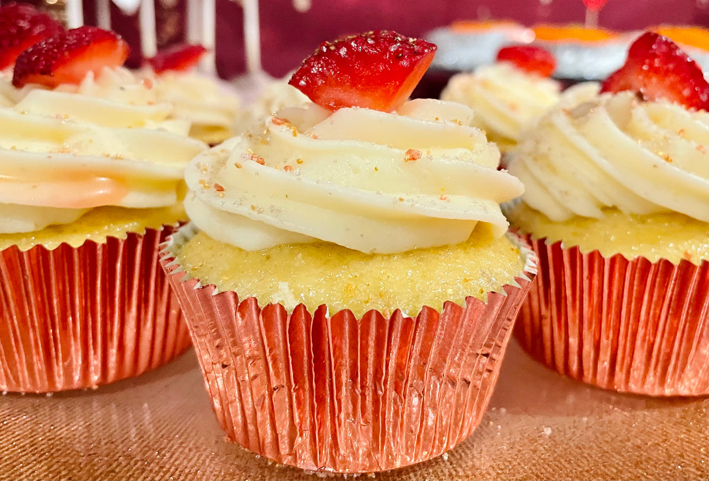 Strawberry Shortcake Cupcakes